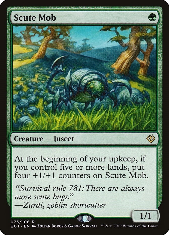 Image for Scute Mob (73) (Archenemy: Nicol Bolas) - Magic: The Gathering