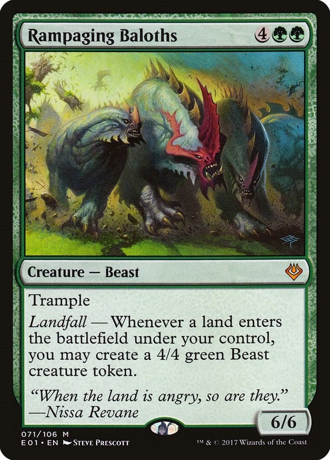 Image for Rampaging Baloths (71) (Archenemy: Nicol Bolas) - Magic: The Gathering