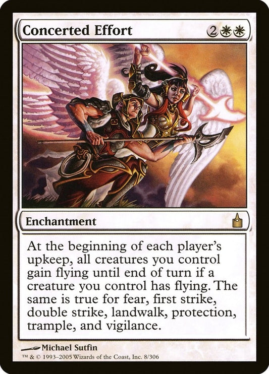 Image for Concerted Effort (8) (Ravnica: City of Guilds) - Magic: The Gathering