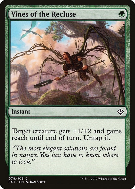 Image for Vines of the Recluse (78) (Archenemy: Nicol Bolas) - Magic: The Gathering