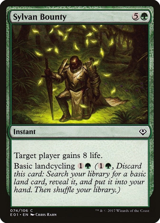 Image for Sylvan Bounty (74) (Archenemy: Nicol Bolas) - Magic: The Gathering