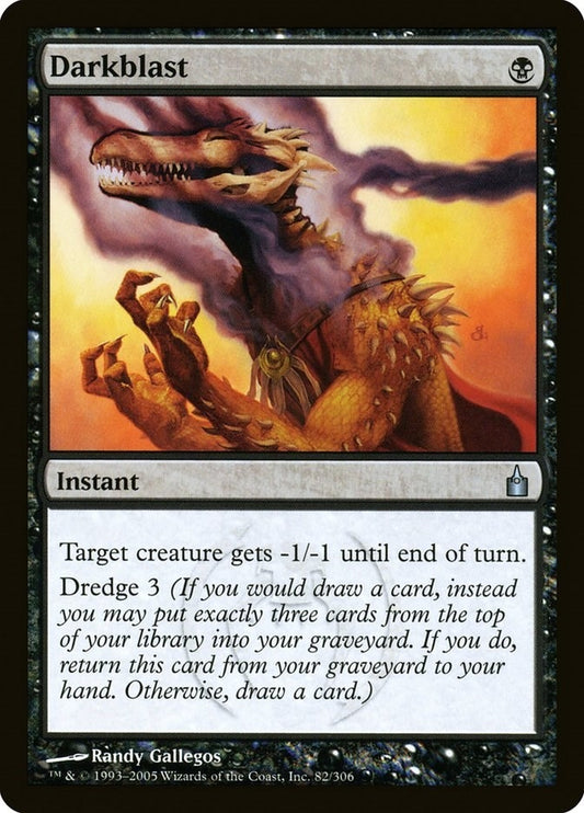 Image for Darkblast (82) (Ravnica: City of Guilds) - Magic: The Gathering