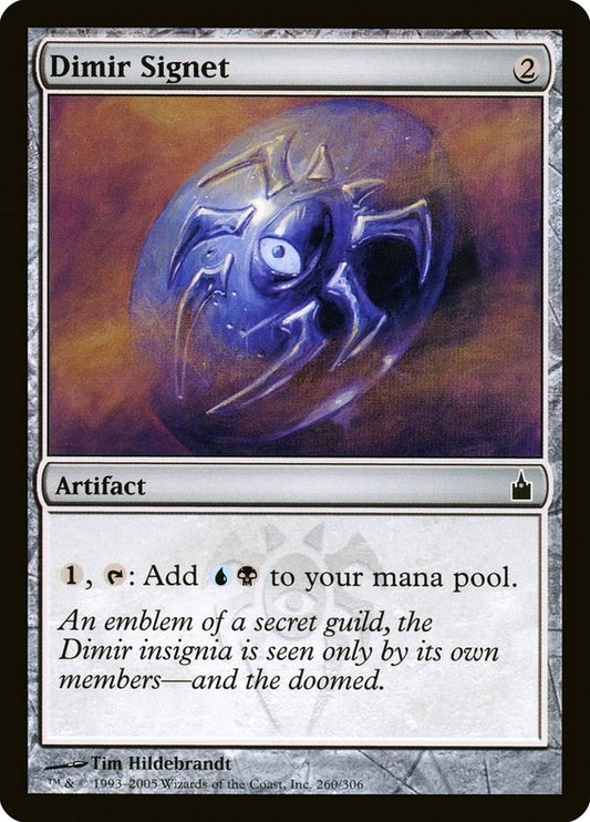 Image for Dimir Signet (260) (Ravnica: City of Guilds) - Magic: The Gathering