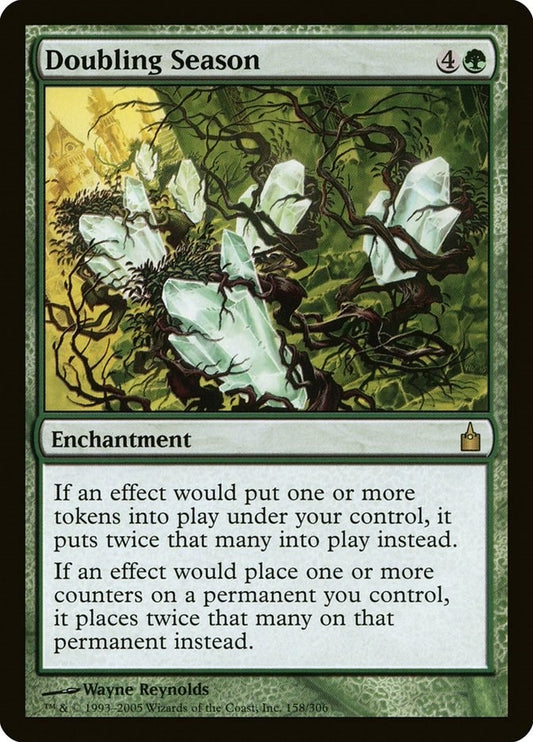 Image for Doubling Season (158) (Ravnica: City of Guilds) - Magic: The Gathering