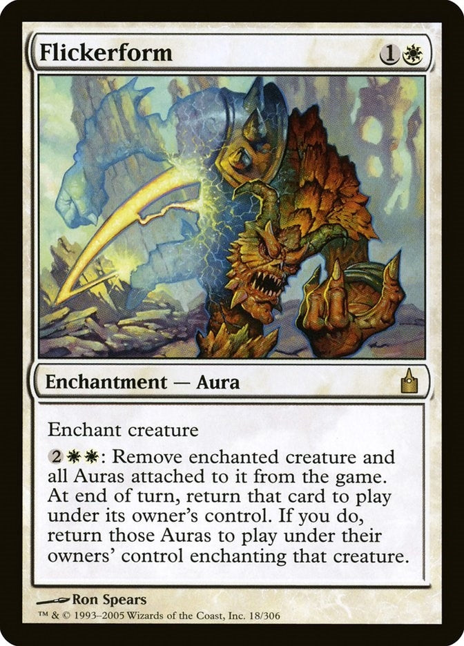 Image for Flickerform (18) (Ravnica: City of Guilds) - Magic: The Gathering