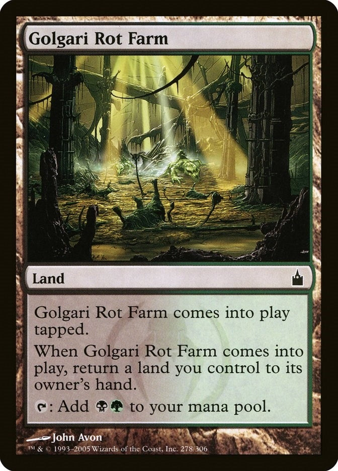 Image for Golgari Rot Farm (278) (Ravnica: City of Guilds) - Magic: The Gathering