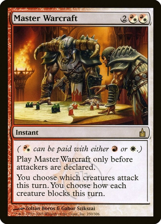 Image for Master Warcraft (250) (Ravnica: City of Guilds) - Magic: The Gathering