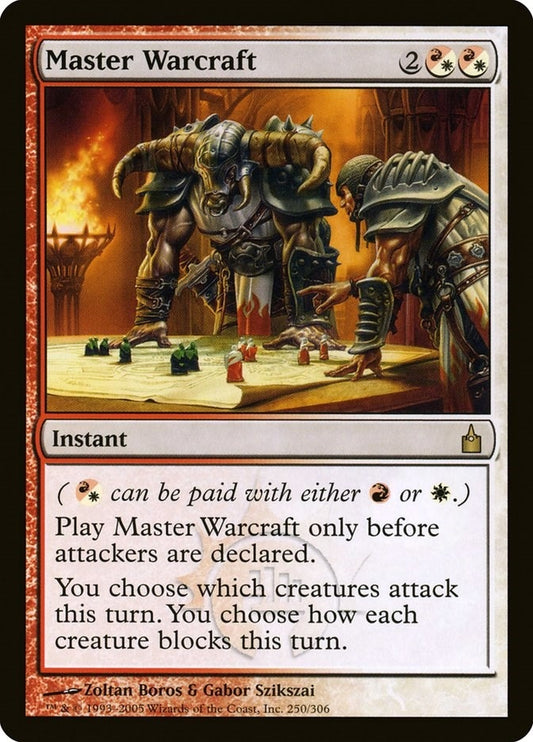 Image for Master Warcraft (250) (Ravnica: City of Guilds) - Magic: The Gathering