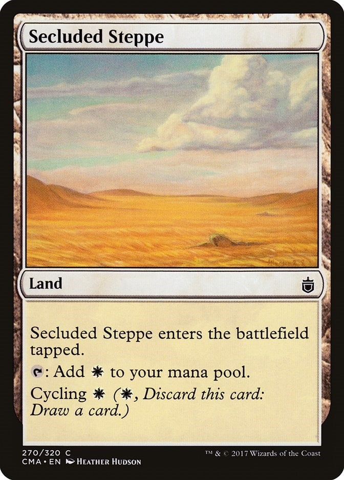 Image for Secluded Steppe (270) (Commander Anthology) - Magic: The Gathering