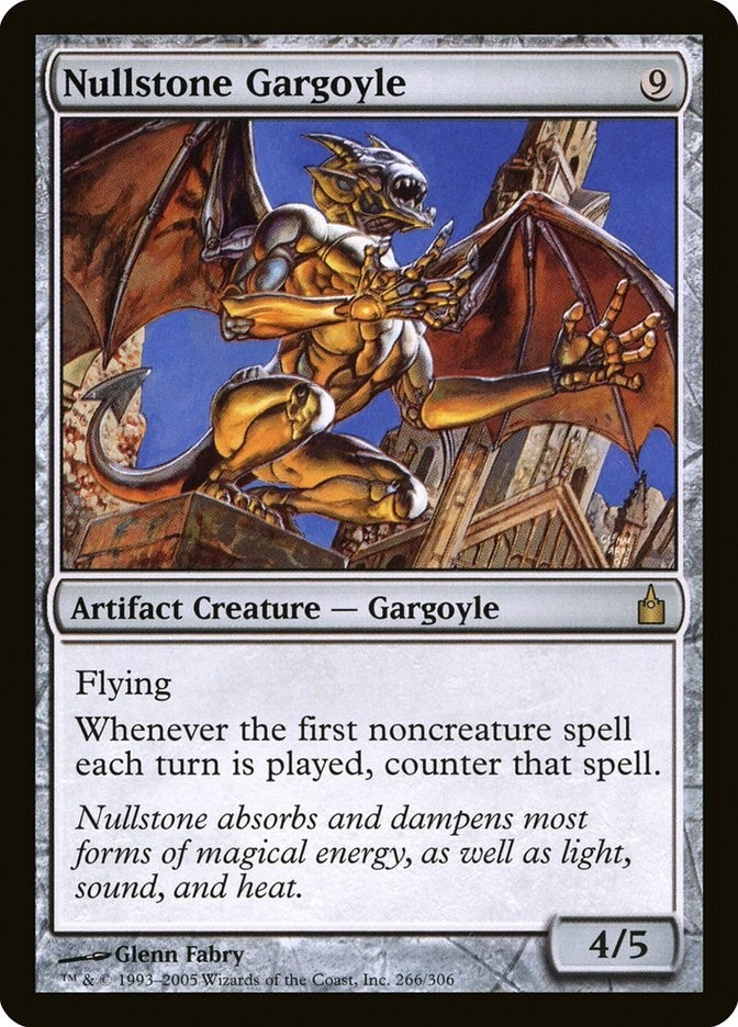 Image for Nullstone Gargoyle (266) (Ravnica: City of Guilds) - Magic: The Gathering