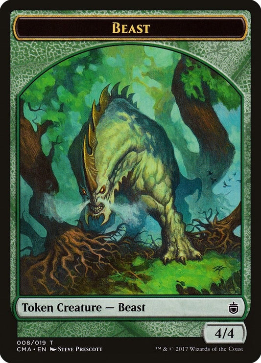 Image for Beast Token (008) (8) (Commander Anthology) - Magic: The Gathering
