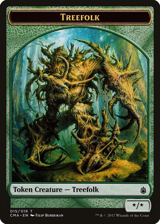 Image for Treefolk Token (015) (15) (Commander Anthology) - Magic: The Gathering