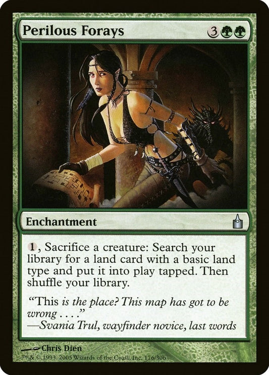 Image for Perilous Forays (176) (Ravnica: City of Guilds) - Magic: The Gathering