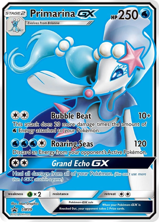 Image for Primarina GX - SM39 (SM39) (SM Promos) - Pokemon