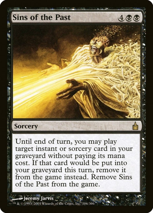 Image for Sins of the Past (106) (Ravnica: City of Guilds) - Magic: The Gathering