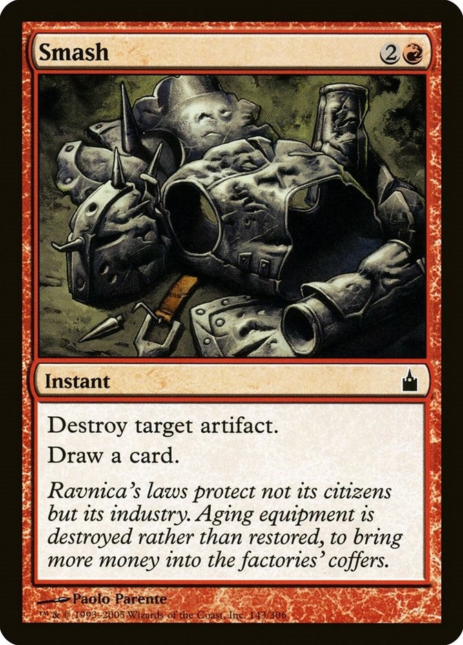 Image for Smash (143) (Ravnica: City of Guilds) - Magic: The Gathering