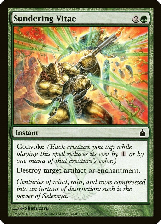Image for Sundering Vitae (185) (Ravnica: City of Guilds) - Magic: The Gathering
