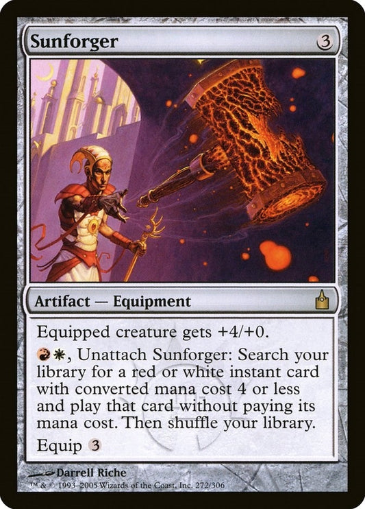 Image for Sunforger (272) (Ravnica: City of Guilds) - Magic: The Gathering