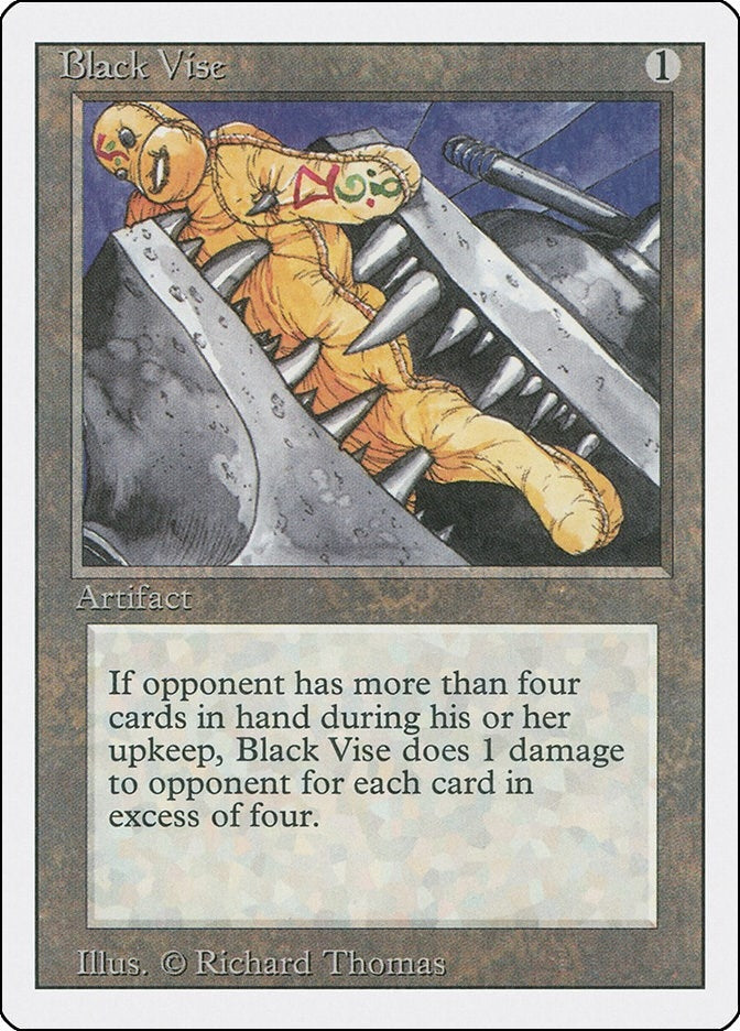 Image for Black Vise (Revised Edition) - Magic: The Gathering