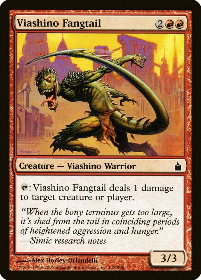 Image for Viashino Fangtail (148) (Ravnica: City of Guilds) - Magic: The Gathering