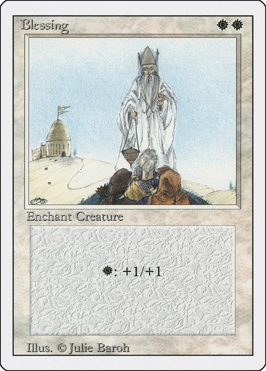 Image for Blessing (Revised Edition) - Magic: The Gathering