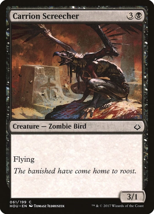 Image for Carrion Screecher (61) (Hour of Devastation) - Magic: The Gathering