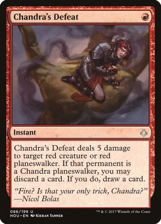 Image for Chandra's Defeat (86) (Hour of Devastation) - Magic: The Gathering