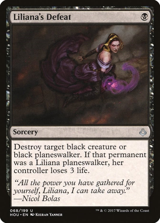 Image for Liliana's Defeat (68) (Hour of Devastation) - Magic: The Gathering