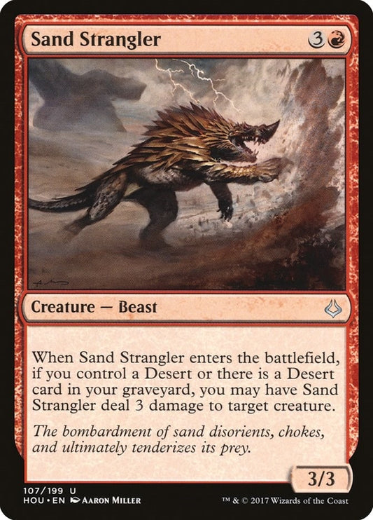 Image for Sand Strangler (107) (Hour of Devastation) - Magic: The Gathering