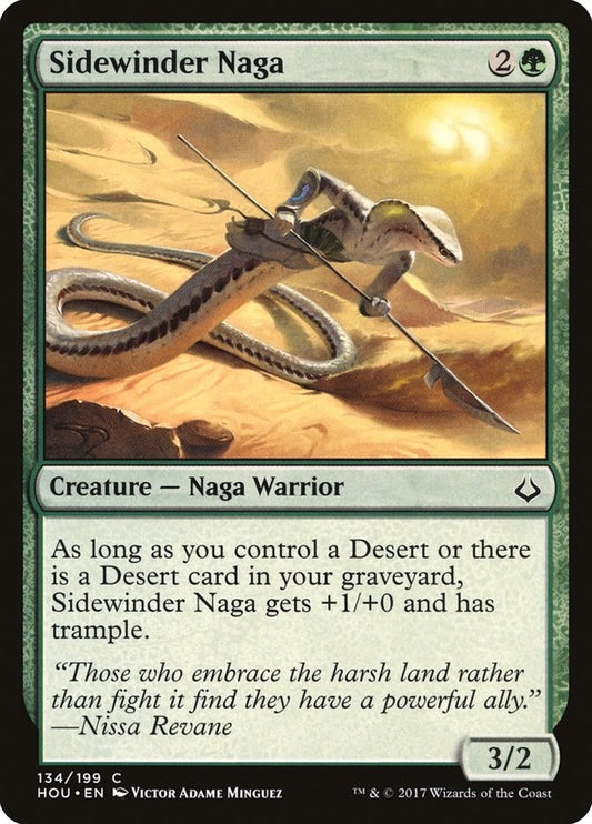 Image for Sidewinder Naga (134) (Hour of Devastation) - Magic: The Gathering