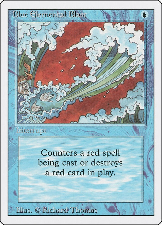 Image for Blue Elemental Blast (Revised Edition) - Magic: The Gathering