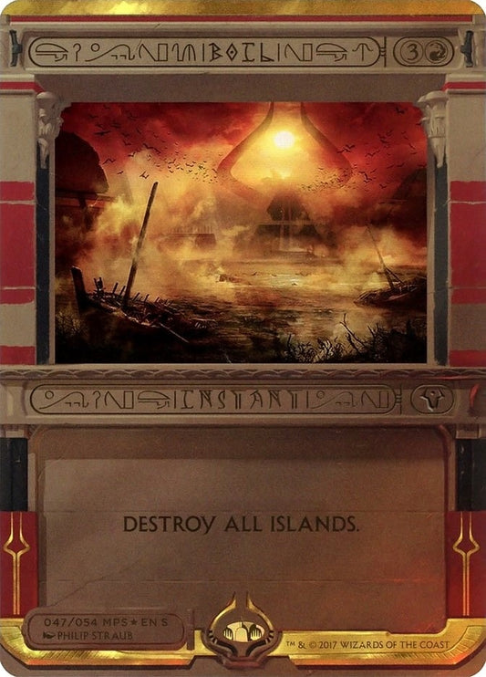 Image for Boil (47) (Masterpiece Series: Amonkhet Invocations) - Magic: The Gathering