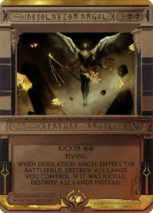 Image for Desolation Angel (40) (Masterpiece Series: Amonkhet Invocations) - Magic: The Gathering