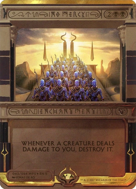 Image for No Mercy (43) (Masterpiece Series: Amonkhet Invocations) - Magic: The Gathering
