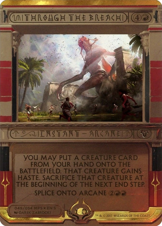 Image for Through the Breach (49) (Masterpiece Series: Amonkhet Invocations) - Magic: The Gathering