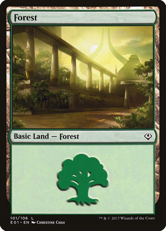 Image for Forest (101) (101) (Archenemy: Nicol Bolas) - Magic: The Gathering