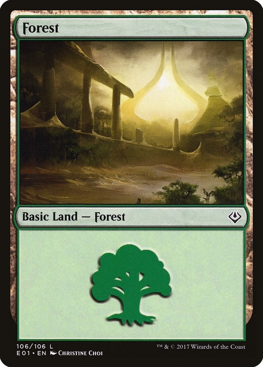 Image for Forest (106) (106) (Archenemy: Nicol Bolas) - Magic: The Gathering