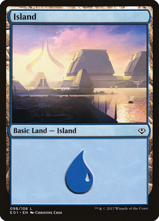 Image for Island (098) (98) (Archenemy: Nicol Bolas) - Magic: The Gathering