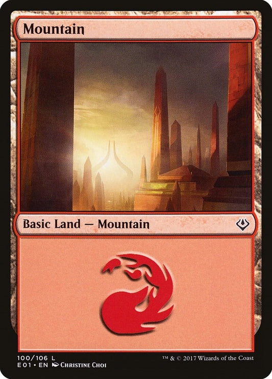 Image for Mountain (100) (100) (Archenemy: Nicol Bolas) - Magic: The Gathering