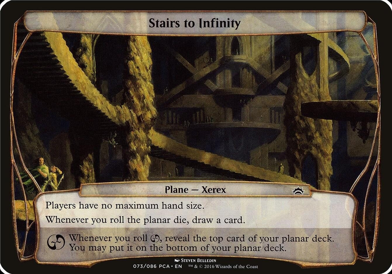 Image for Stairs to Infinity (Planechase Anthology) (73) (Oversize Cards) - Magic: The Gathering