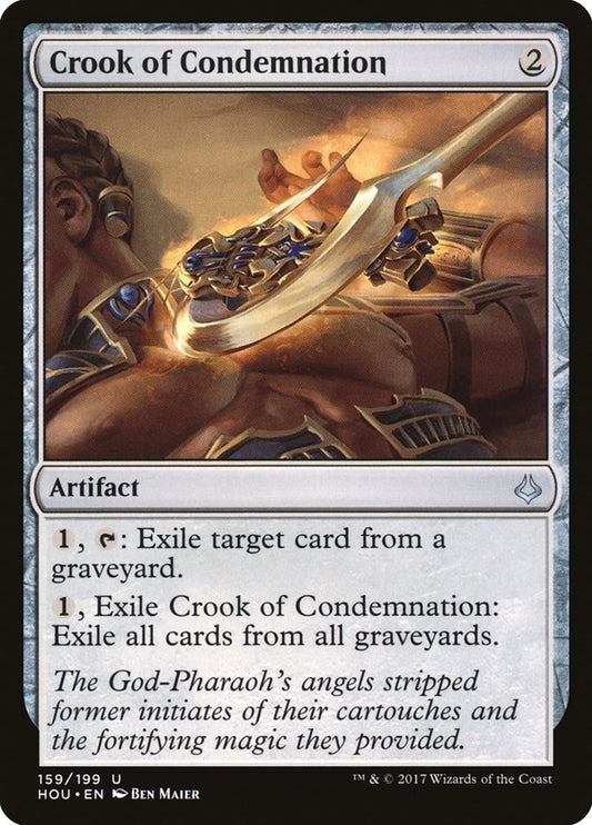 Image for Crook of Condemnation (159) (Hour of Devastation) - Magic: The Gathering
