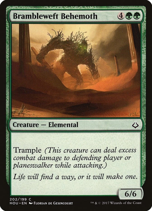 Image for Brambleweft Behemoth (202) (Hour of Devastation) - Magic: The Gathering