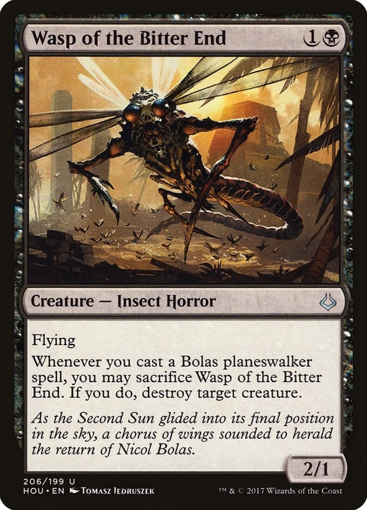 Image for Wasp of the Bitter End (206) (Hour of Devastation) - Magic: The Gathering