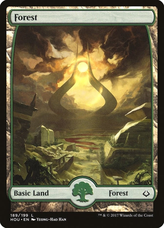 Image for Forest (189) - Full Art (189) (Hour of Devastation) - Magic: The Gathering