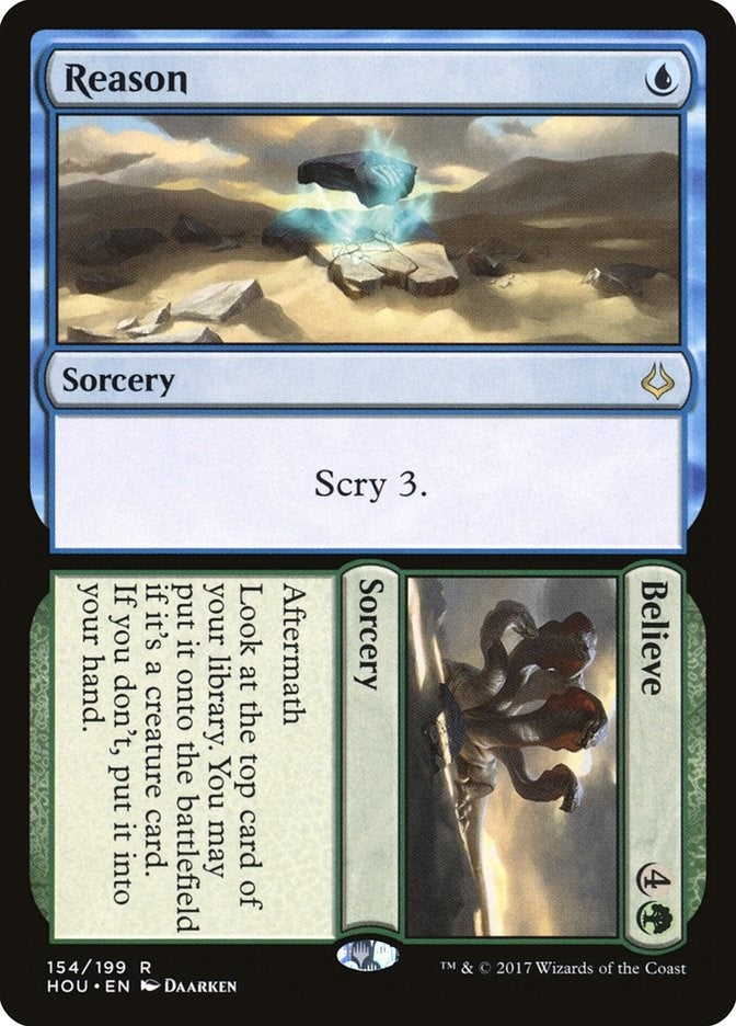 Image for Reason // Believe (154) (Hour of Devastation) - Magic: The Gathering