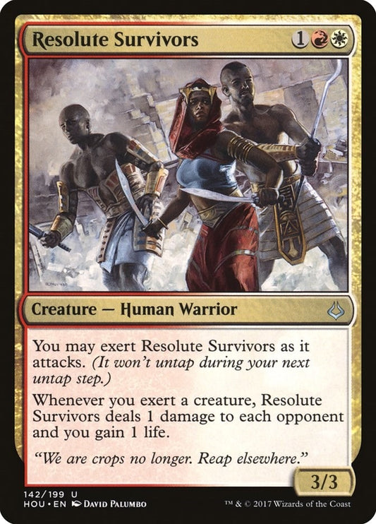 Image for Resolute Survivors (142) (Hour of Devastation) - Magic: The Gathering