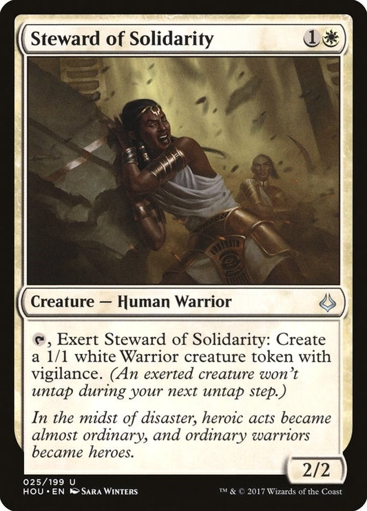 Image for Steward of Solidarity (25) (Hour of Devastation) - Magic: The Gathering