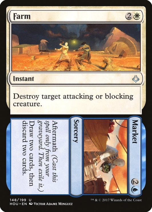 Image for Farm // Market (148) (Hour of Devastation) - Magic: The Gathering