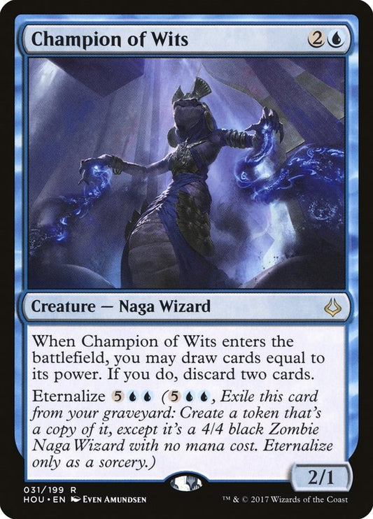 Image for Champion of Wits (31) (Hour of Devastation) - Magic: The Gathering