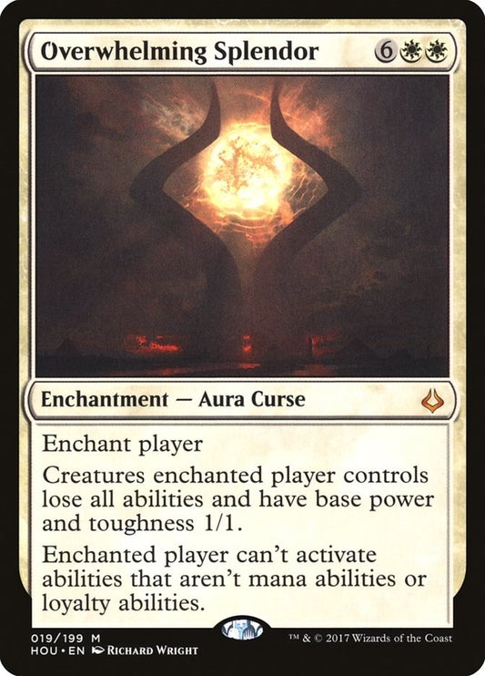Image for Overwhelming Splendor (19) (Hour of Devastation) - Magic: The Gathering